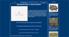 Desktop Screenshot of big-kahuna-reef.com